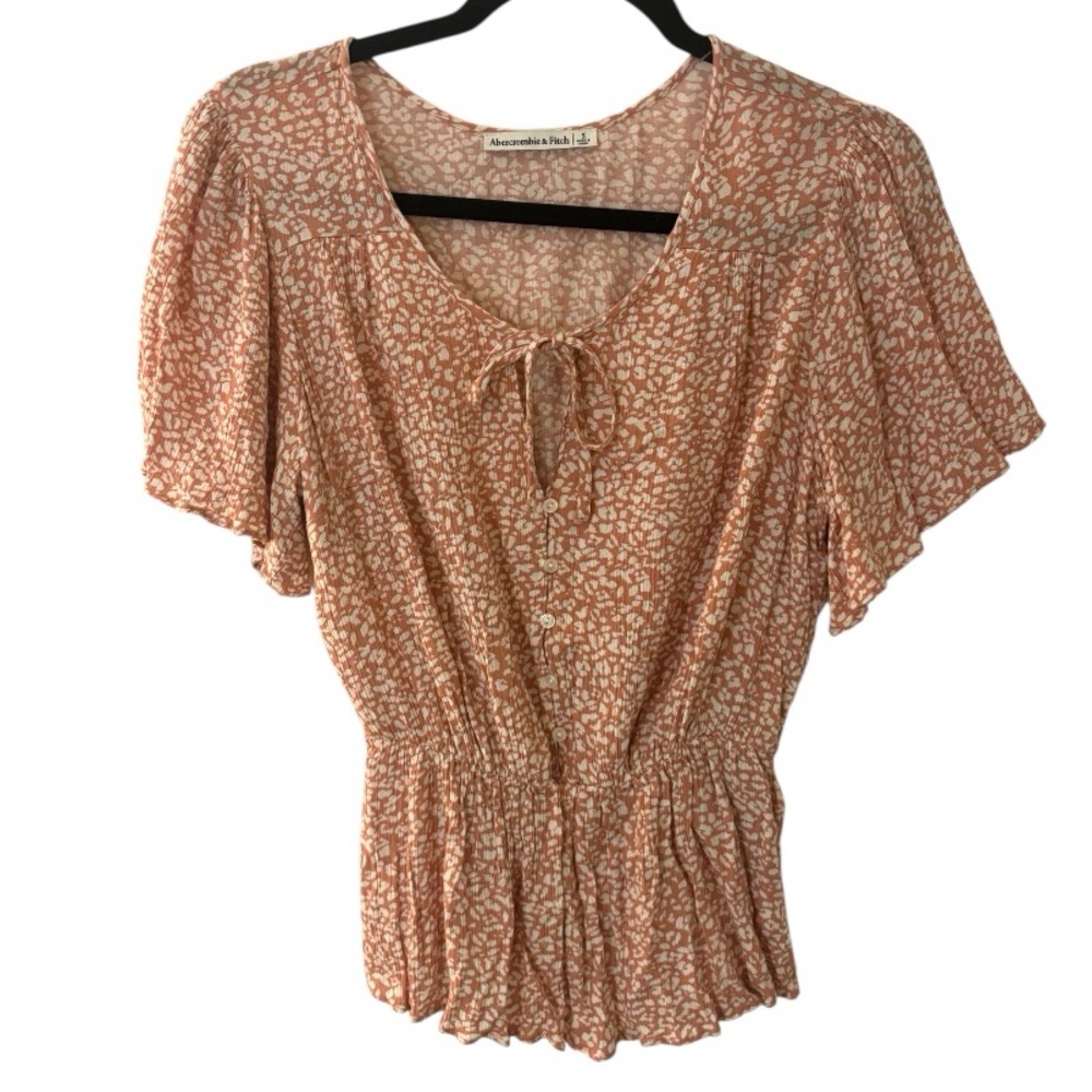 Abercrombie & Fitch Boho Peasant Top - Picture 2 of 4